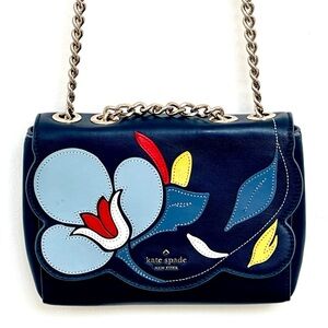 kate spade ♠️ new york EUC Briar Lane Floral Quilted Mini Emelyn Shoulder Bag
